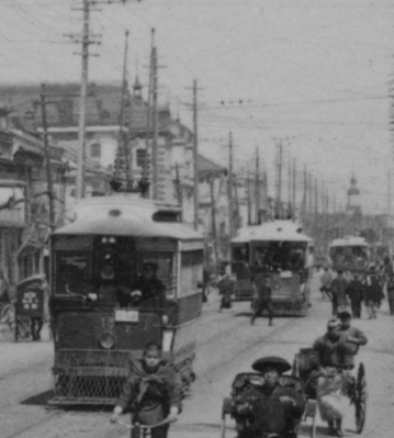 1904年頃の東京の路面電車