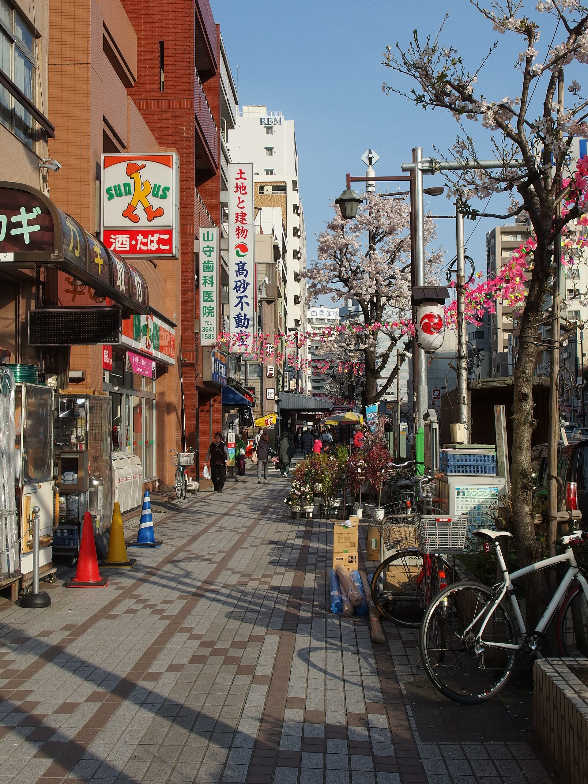 いまの深川の街並み