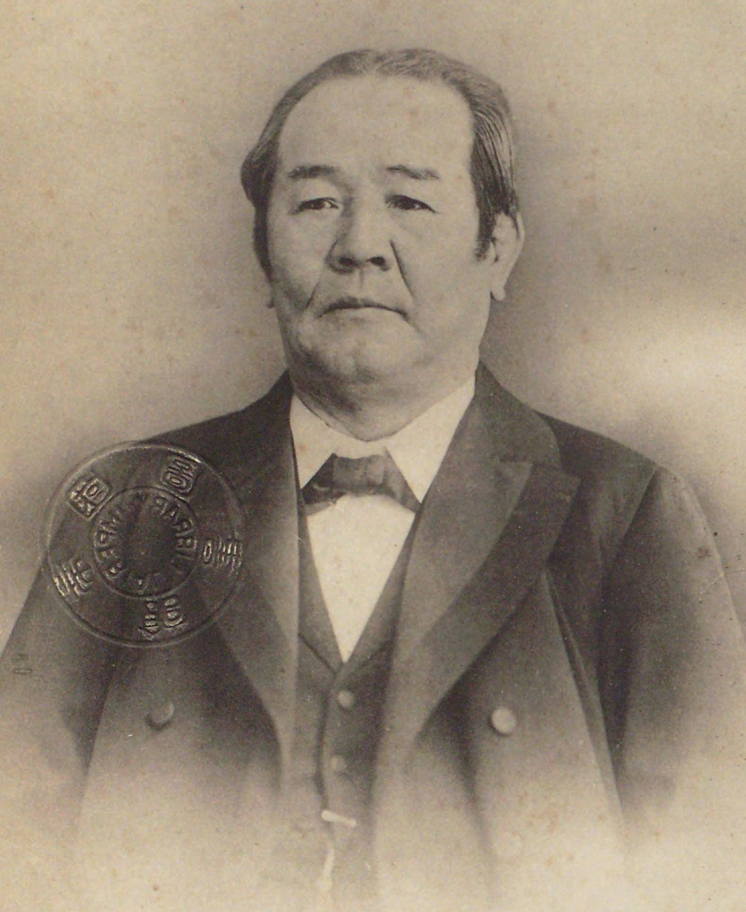 1900年頃の渋沢栄一肖像