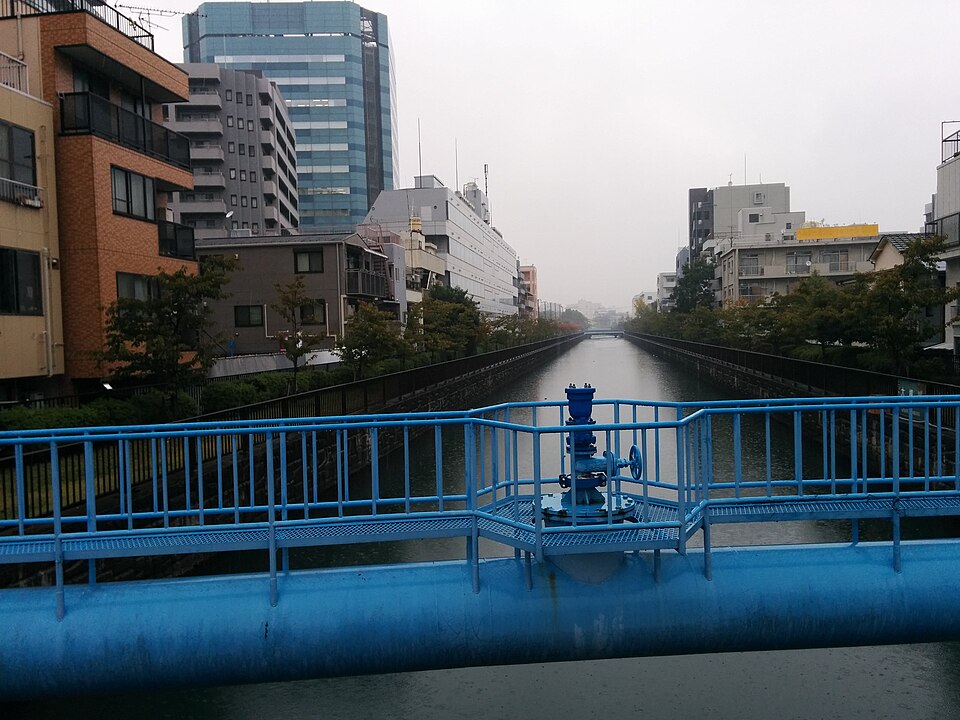 木場橋から見た街並み